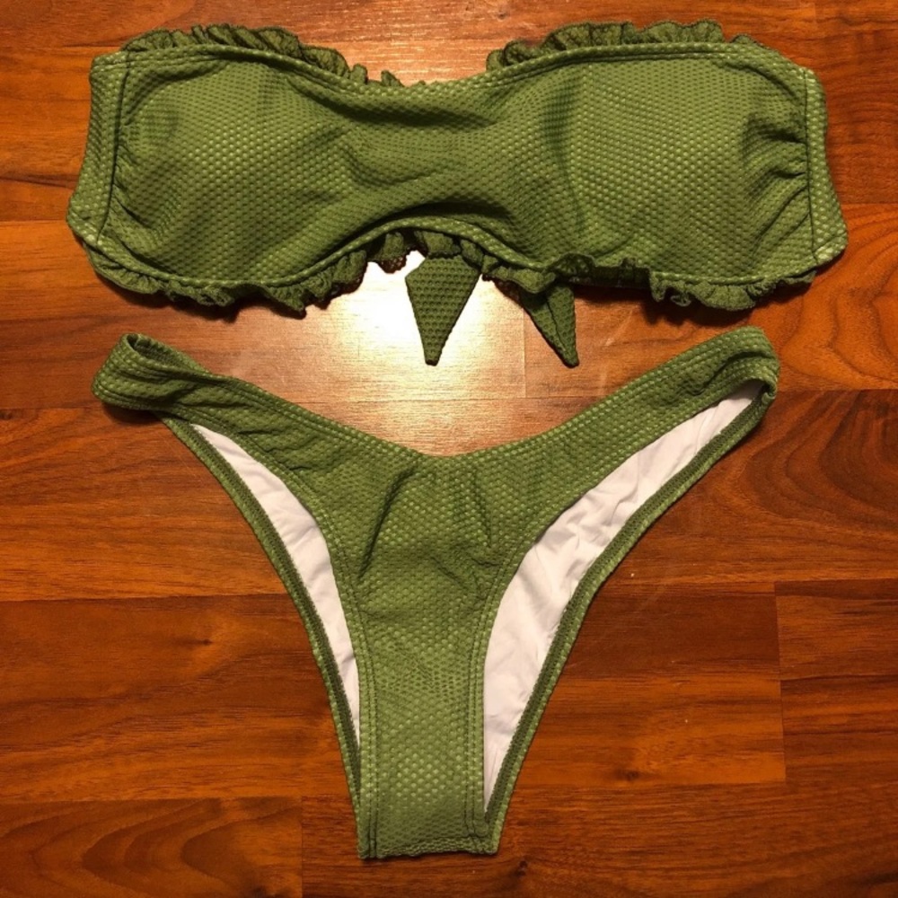 Bandeau Top Bikini Set
